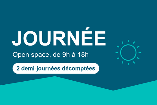 Réserver une journée complète en open space