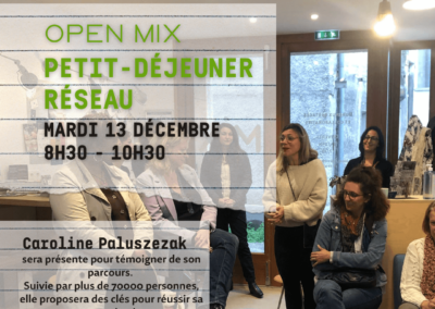 Open MIX : Petit-déjeuner réseau de l’Ouest lyonnais