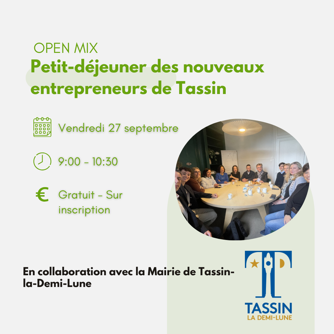 Petit-déjeuner des nouveaux entrepreneurs de Tassin