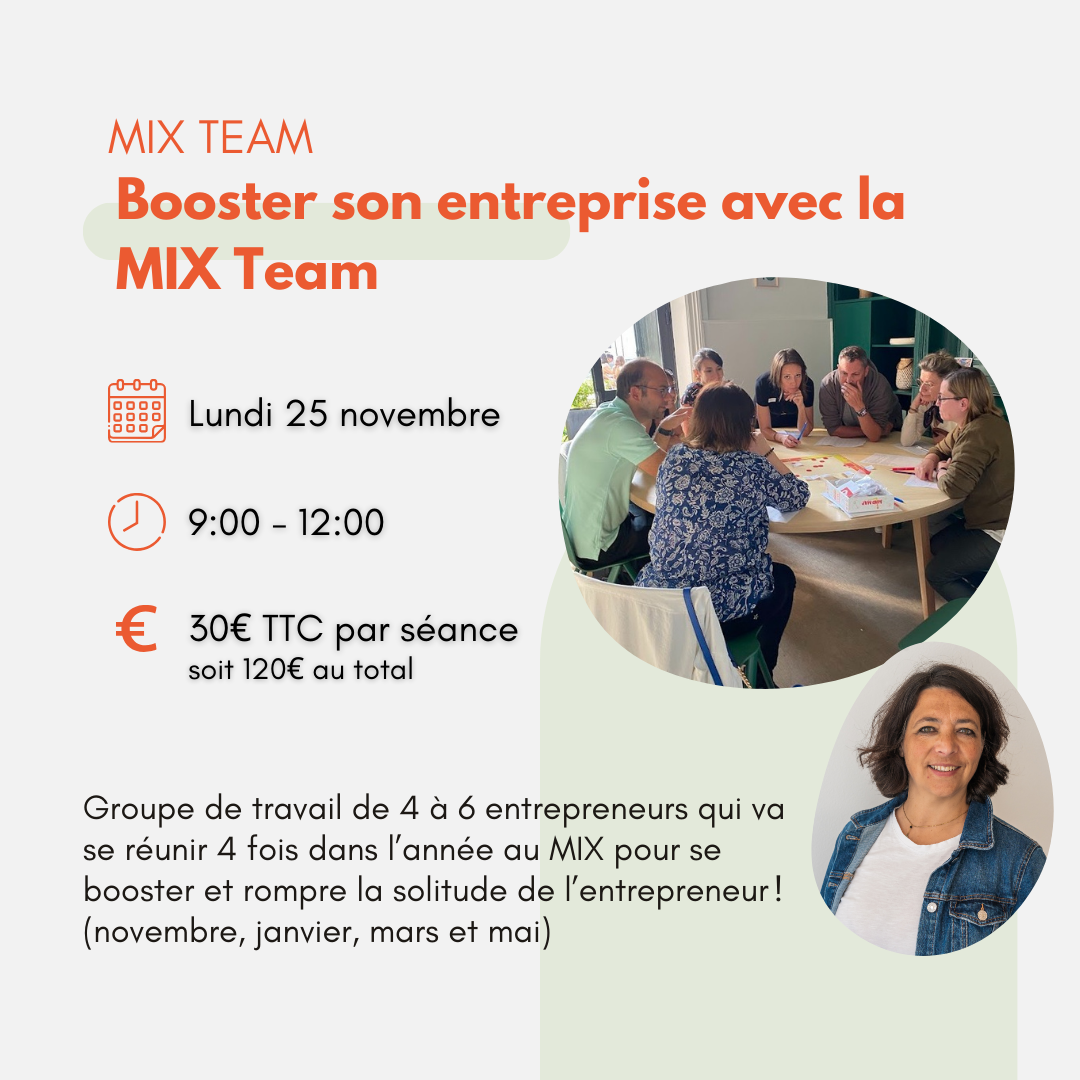 Booster votre entreprise avec la MIX Team