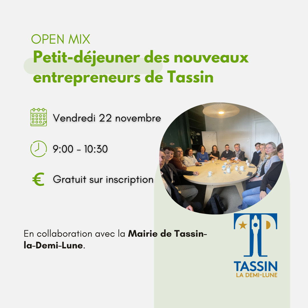 Petit déjeuner des nouveaux entrepreneurs de Tassin