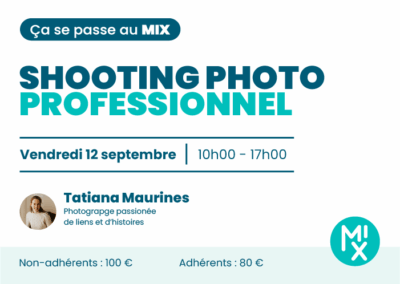 Shooting photo professionnel
