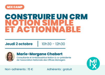 CRM Notion, comment repartir avec un système prêt à l’emploi en commençant de zéro ?