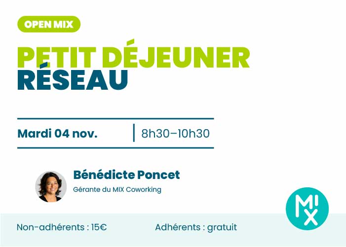 Petit déjeuner réseau inspirant