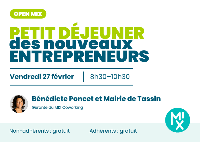 Petit déjeuner des nouveaux entrepreneurs de Tassin
