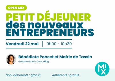 Petit déjeuner des nouveaux entrepreneurs de Tassin